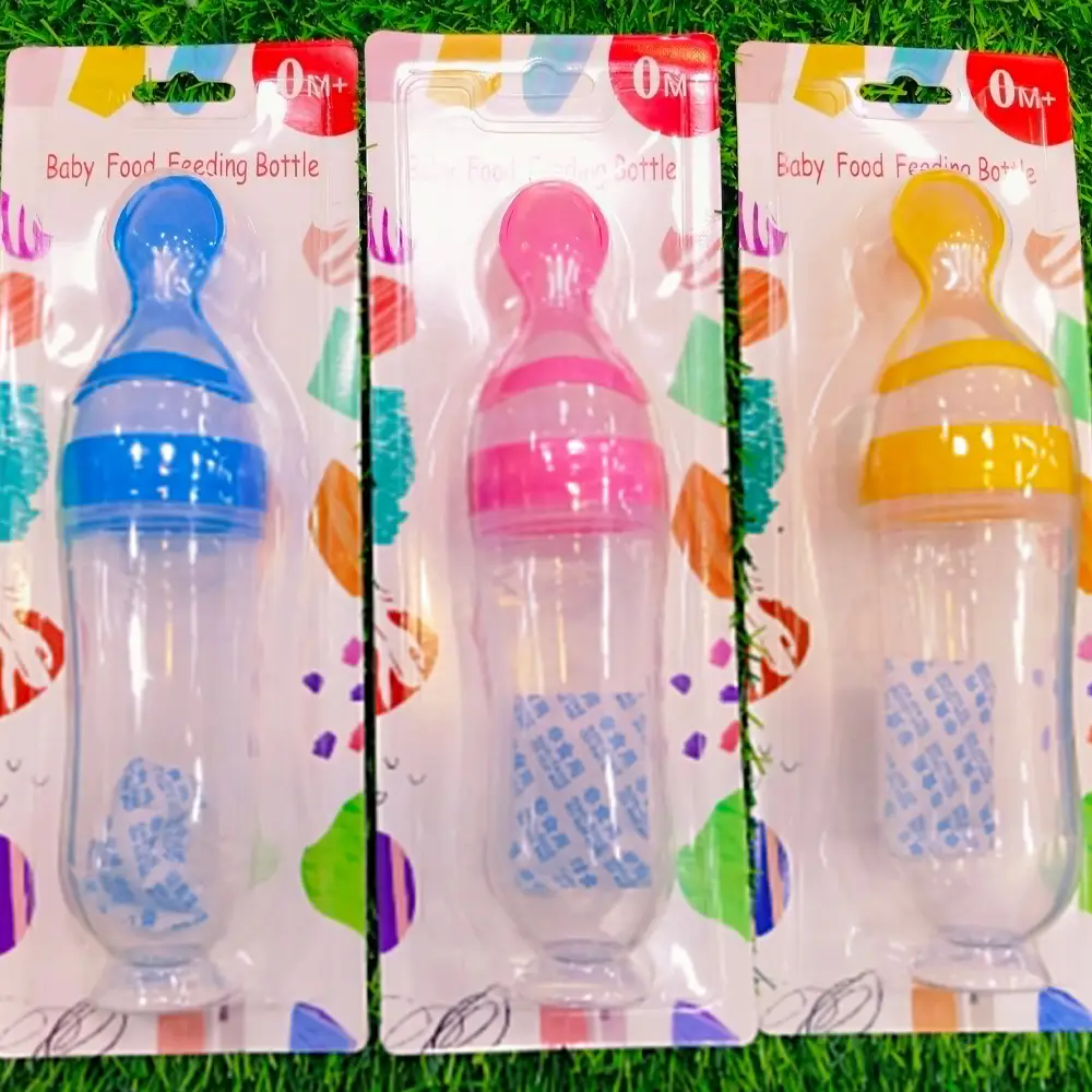 Silicone Squeeze Feeder | Squeeze Food Feeder for Infants