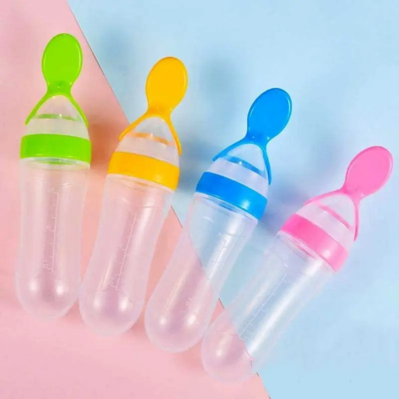 Silicone Squeeze Feeder | Squeeze Food Feeder for Infants