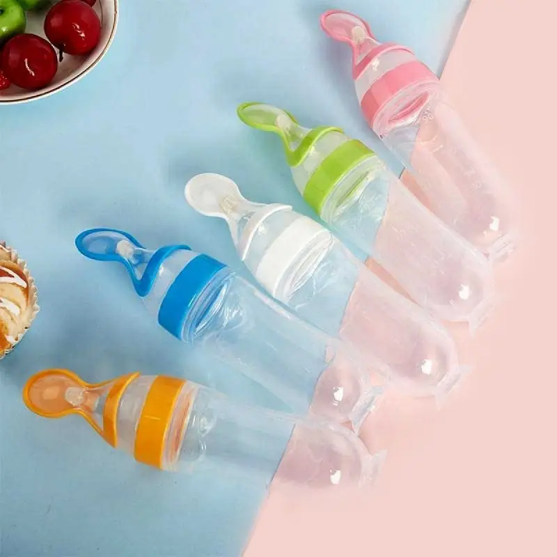 Silicone Squeeze Feeder | Squeeze Food Feeder for Infants
