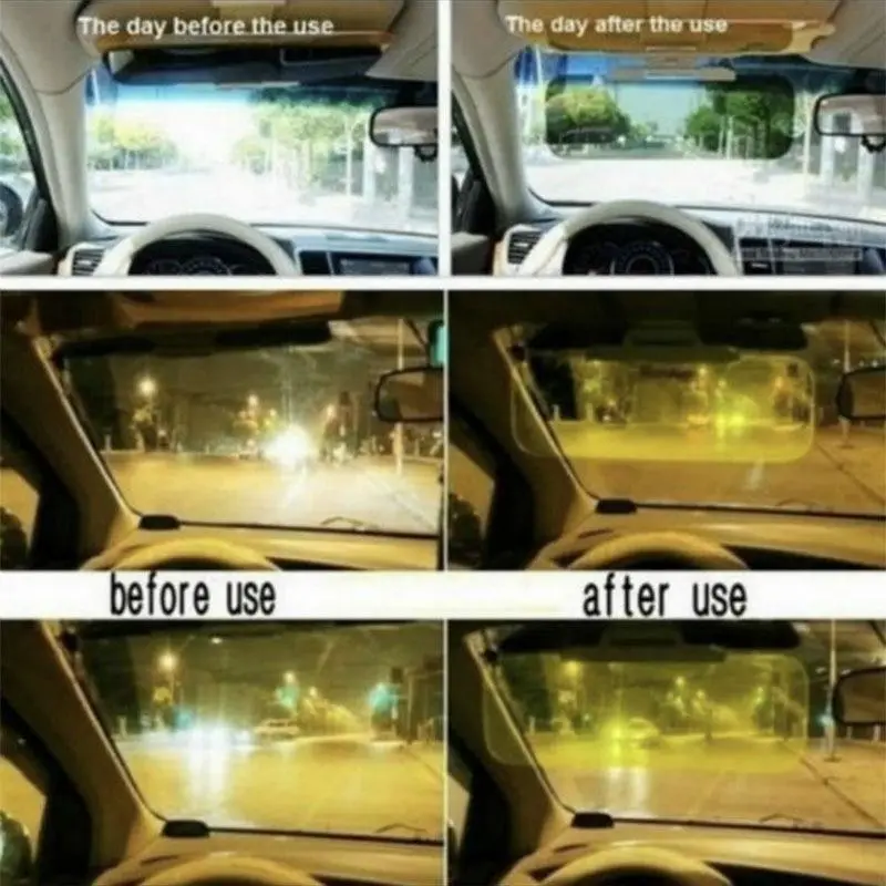 Pack of 2 HD Night Vision Glasses for Day Night Driving