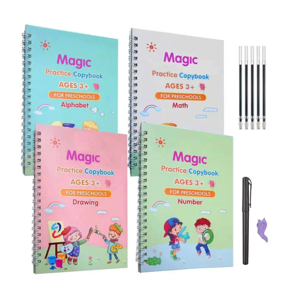 Sank Magic Practice Copybook Set for Kids 3+