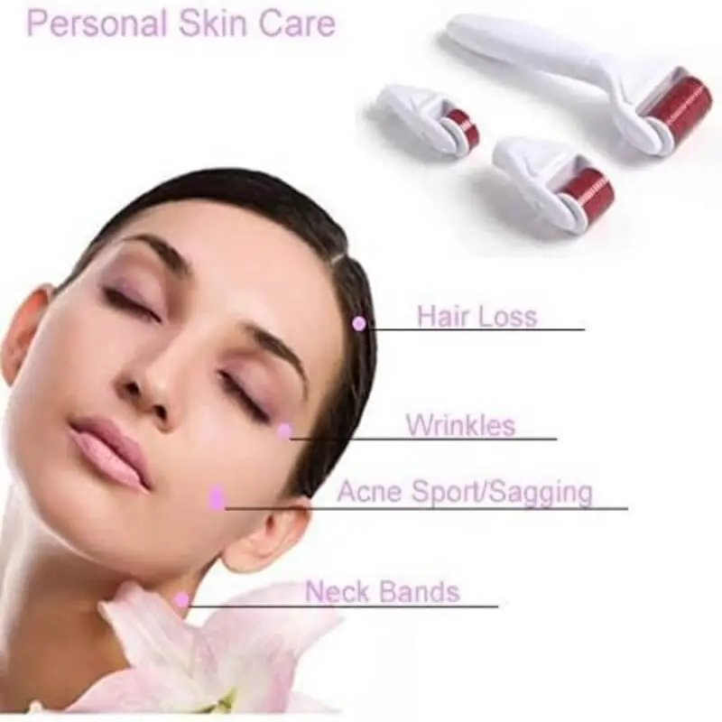 4 in 1 Derma Roller For Skin Therapy | Facial Derma Roller