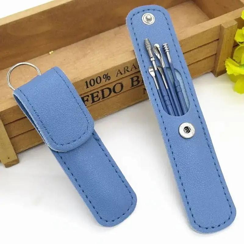 6 Pcs Ear Cleaning Tool Kit, Ear Pick Tools, Wax Removal Kit
