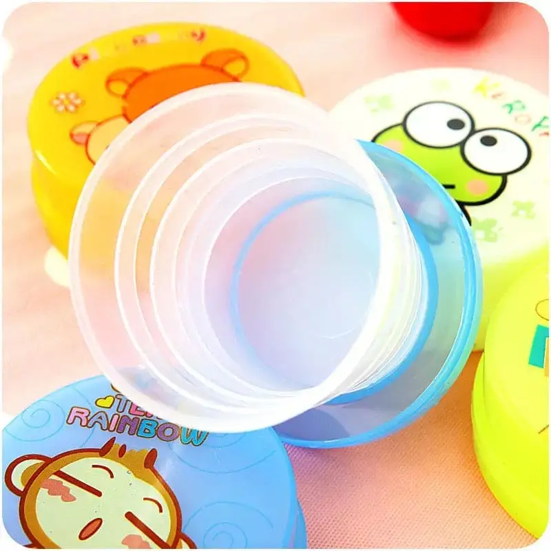 1 Pc Folding Magic Water Cup, Kids Cartoon Drinking Cup