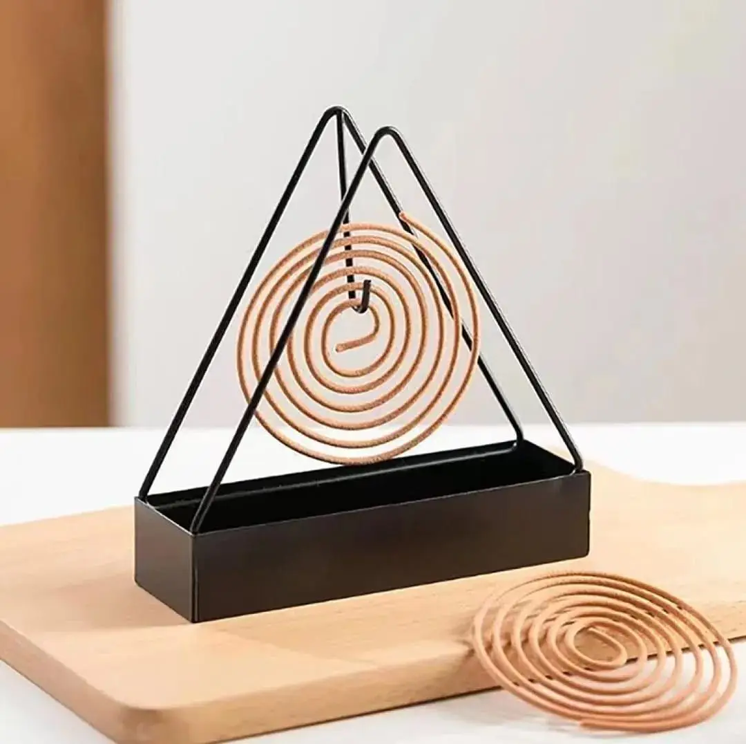 Triangle Shaped Metal Mosquito Coil Holder