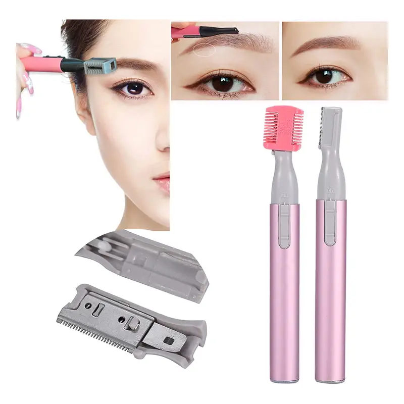 Portable Electric Eyebrows Hair Trimmer