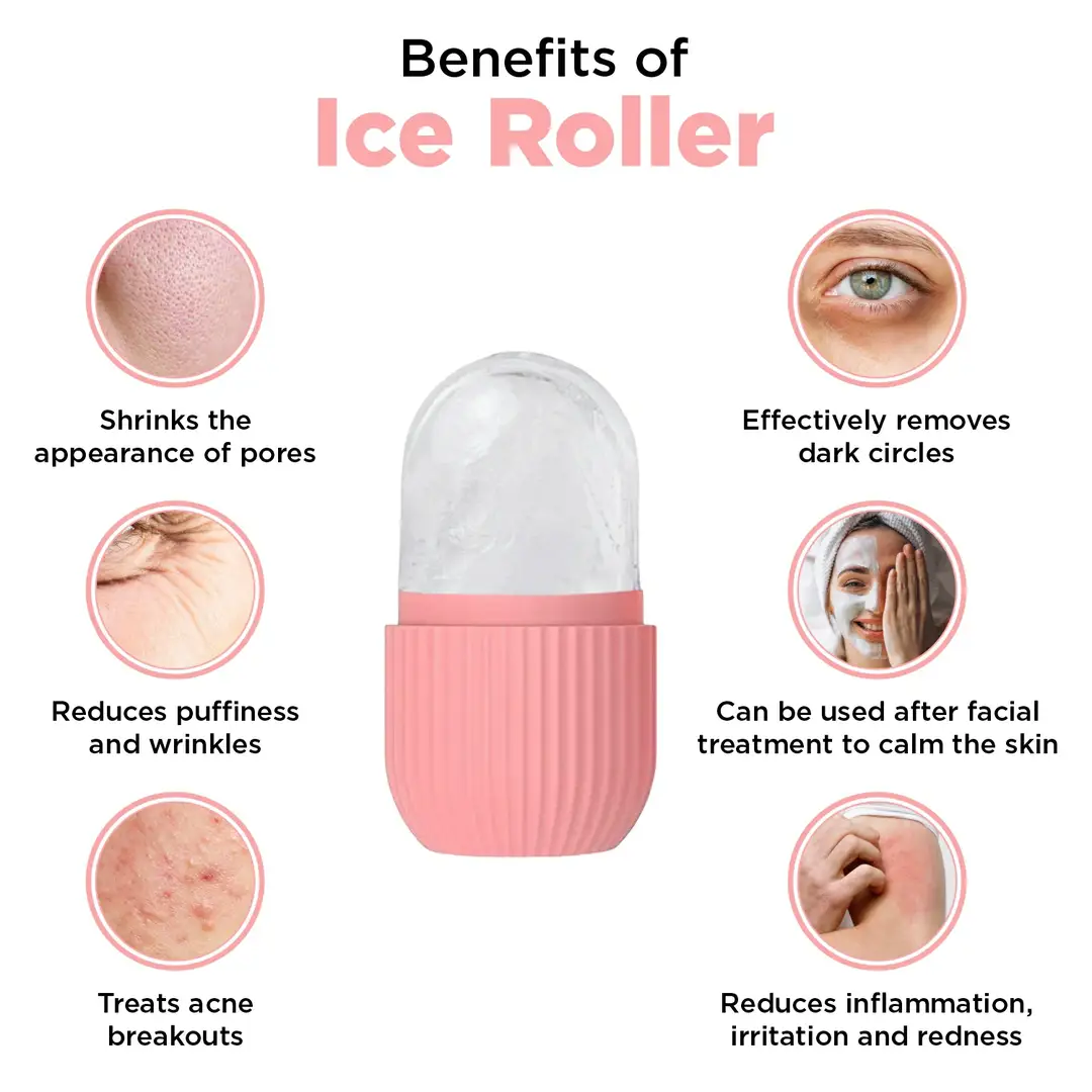Silicone Face Ice Roller