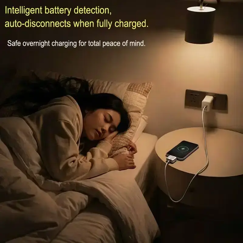 Smart Auto Power Off Charger Protector 140W with AI Full Charge Disconnect Function