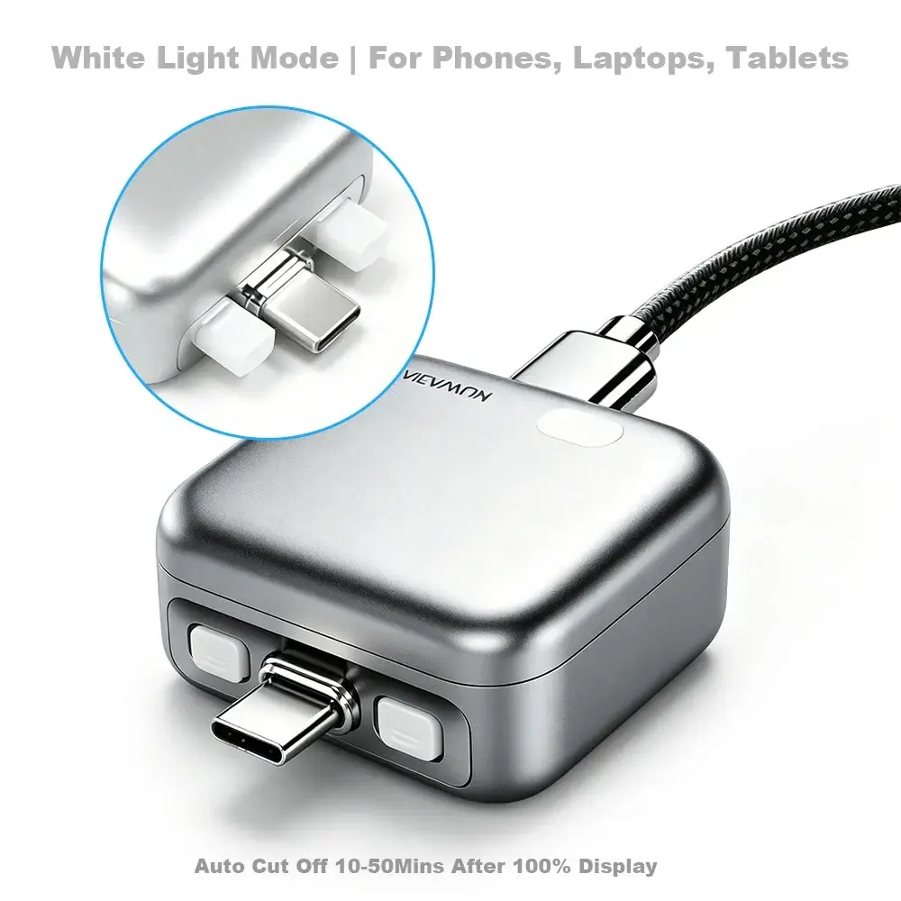 140W Smart Auto Stop Charging Adapter for USB C Cable