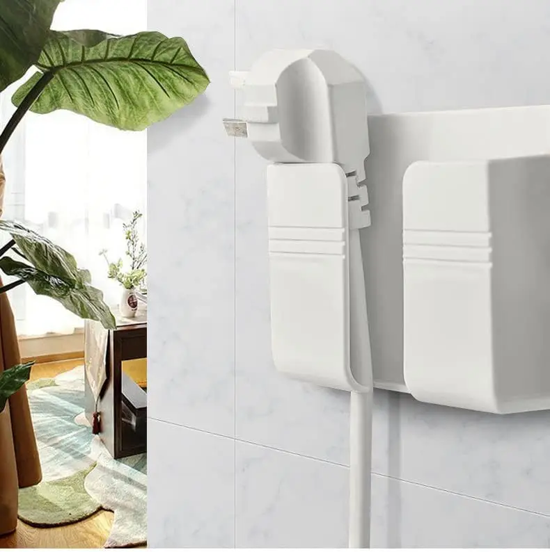 Wall Mounted Mobile Holder White 1Pc