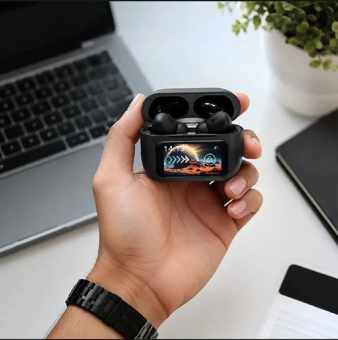 Black In-built Microphone 132 Earbuds