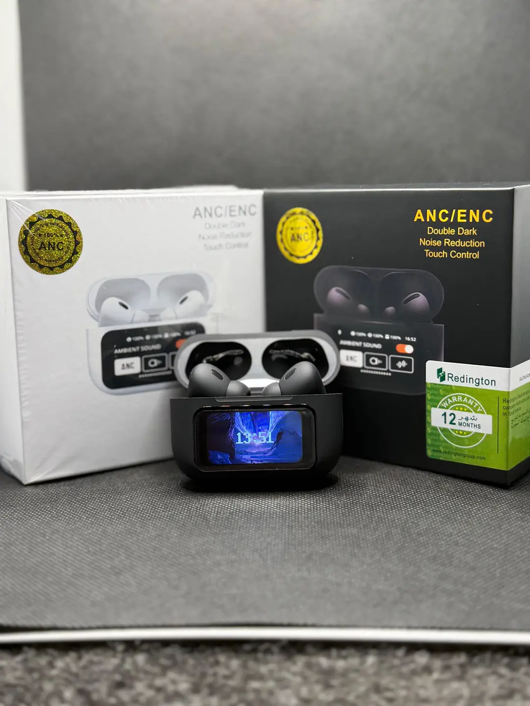 Black In-built Microphone 132 Earbuds