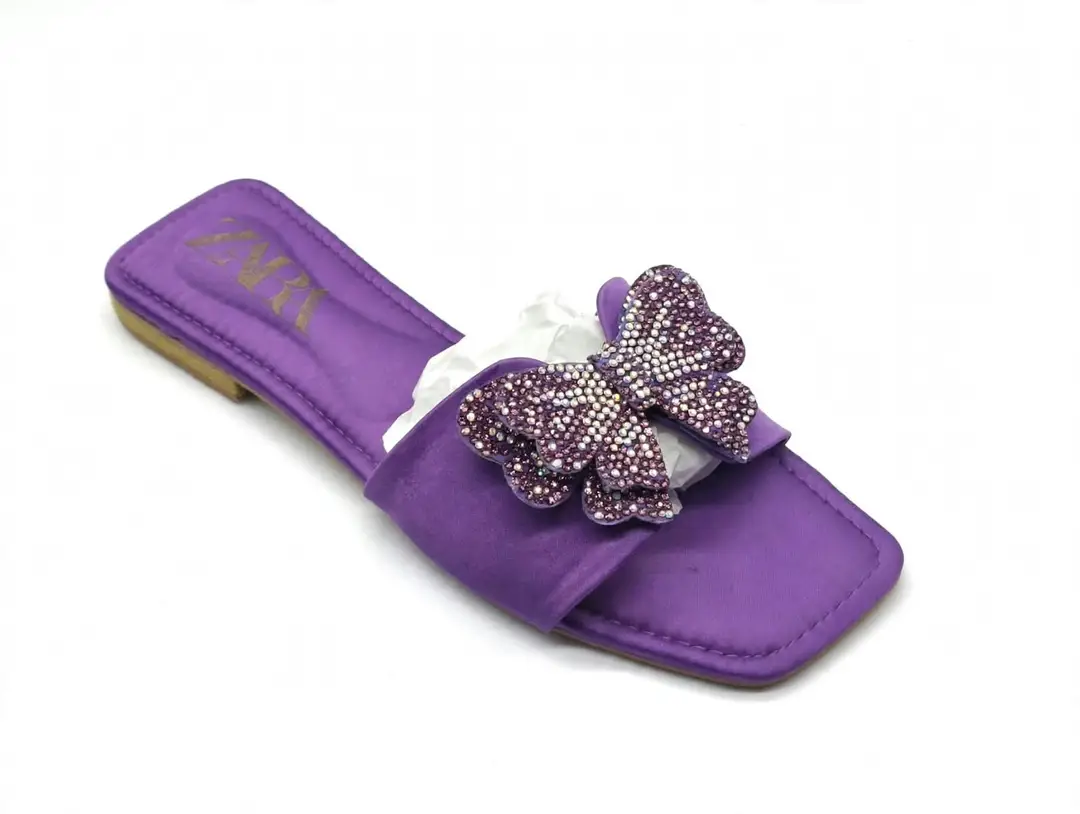 Women's Satin Fancy Flats