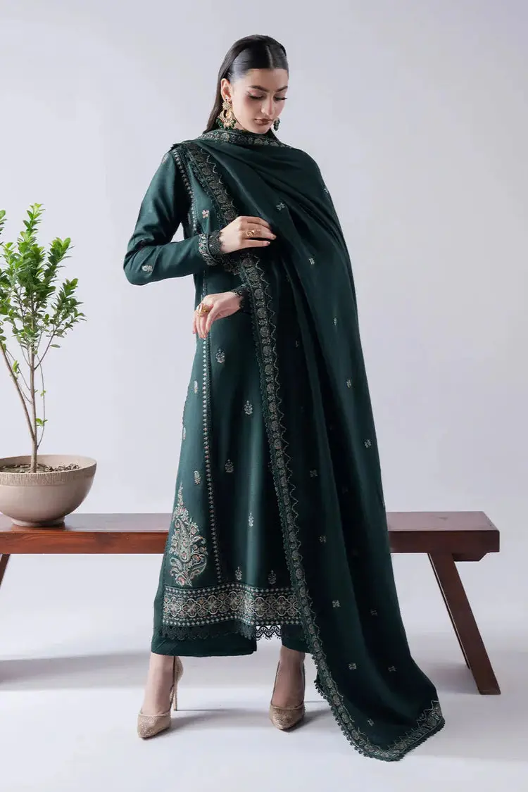 3 Pcs Women's Unstitched Embroidered Suit*BRAND: ASIM JOFA*