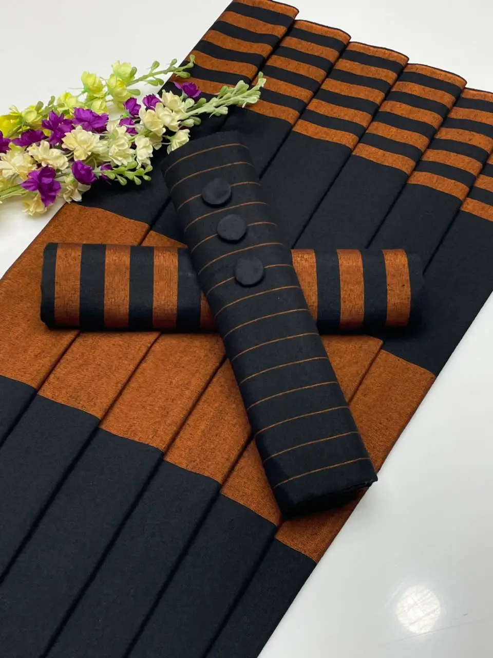3 Pcs Women's Unstitched Printed Suit(bf)