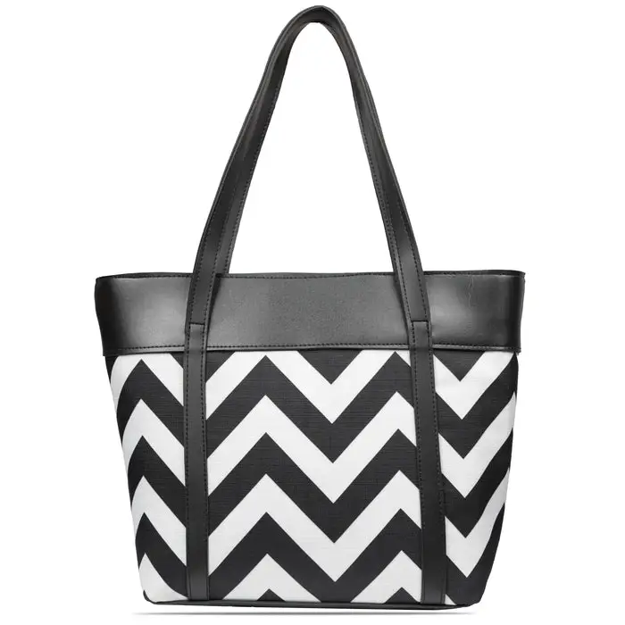 Girl's Faux Leather Textured Tote Bags
