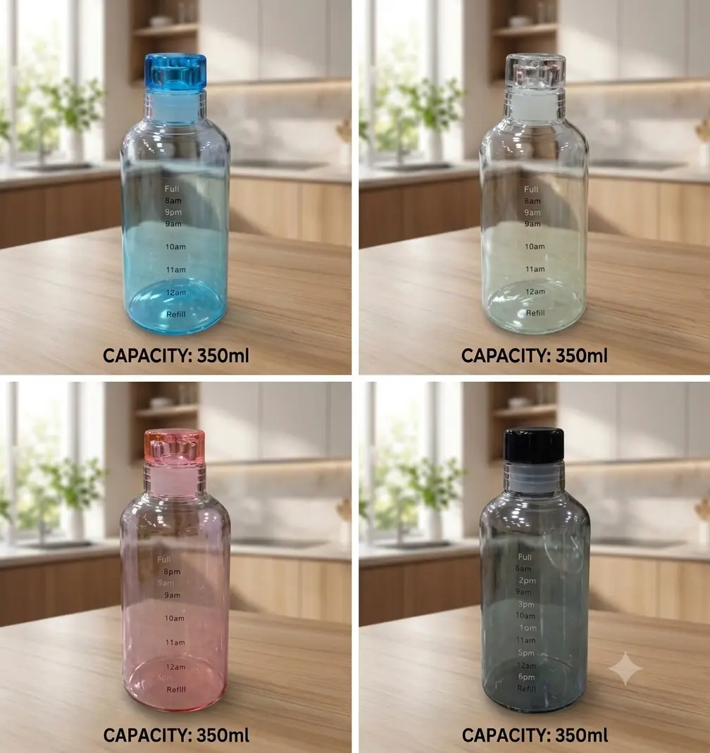 Transparent Water Bottle 1