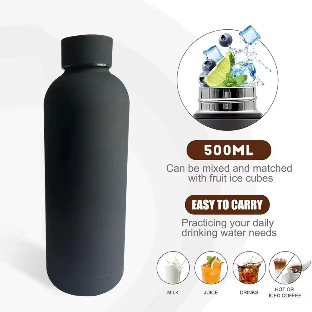 Premium Built Quality Black Water Bottle with Sports Bottle for Gym, School & Daily Hydration Home Use and Travel Use Water Bottle for Girls and Boys