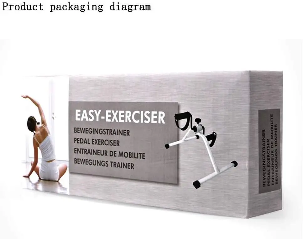 Portable Pedal Exerciser | Digital Display Monitor | Arm & Leg Workout Machine | Compact Fitness Equipment for Home, Office & Physical Therapy | Adjustable Resistance | Low Impact Exercise Bike