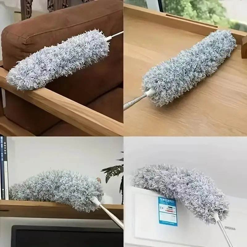 Ceiling Fan Duster with Extendable Stainless Steel Pole