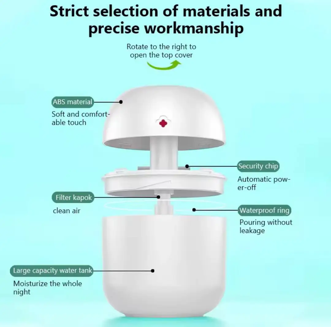 Portable USB Air Humidifier PLUG N PLAY No Battery