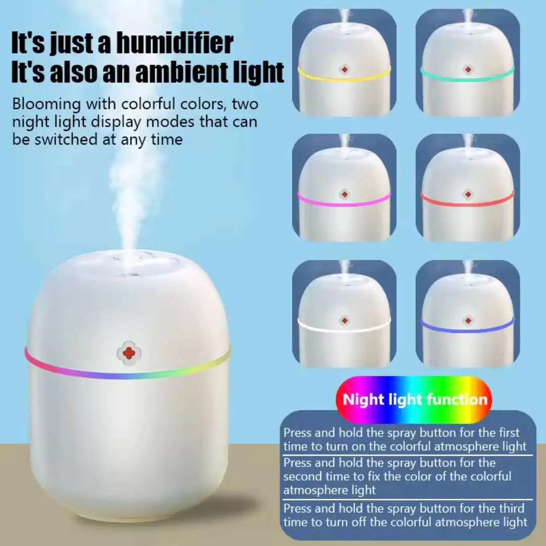 Portable USB Air Humidifier PLUG N PLAY No Battery