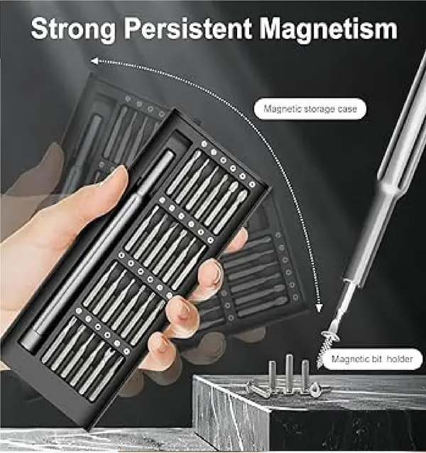 Screw driver Set 24 in 1, Magnetic Driver Bits Set Repair