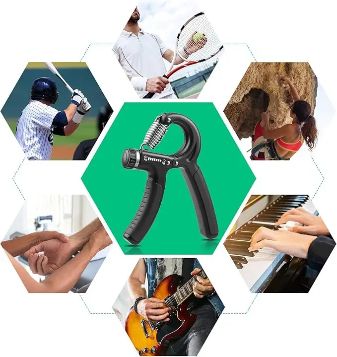 Hand Gripper Adjustable Resistance Automatic Counting