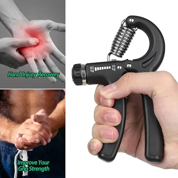 Hand Gripper Adjustable Resistance Automatic Counting