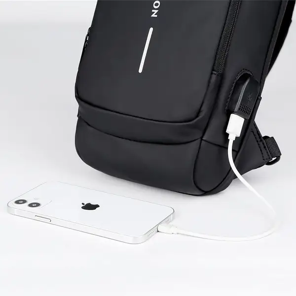 Unisex Anti Theft Cross Body Bag