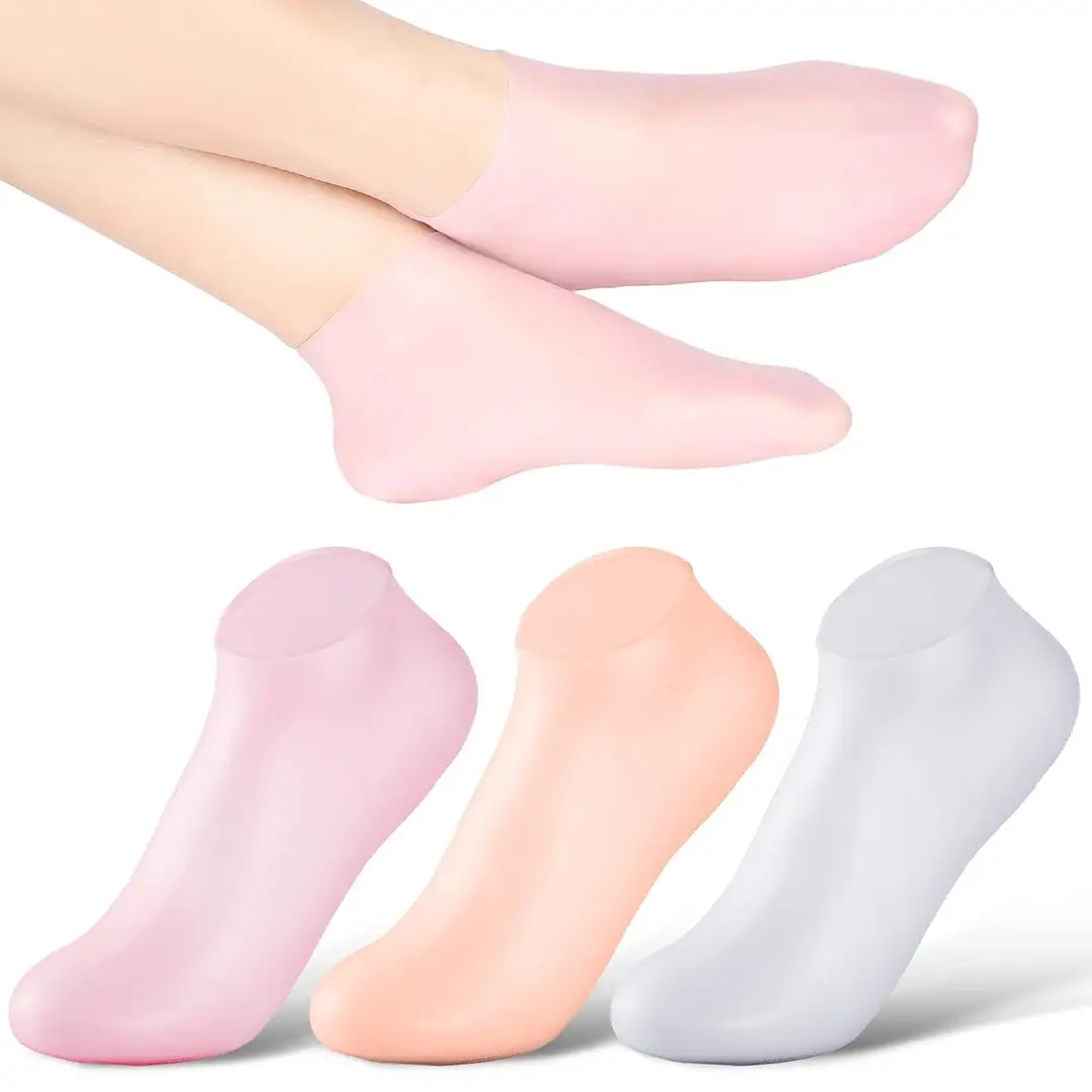 Silicone Moisturizing Gel Heel Socks