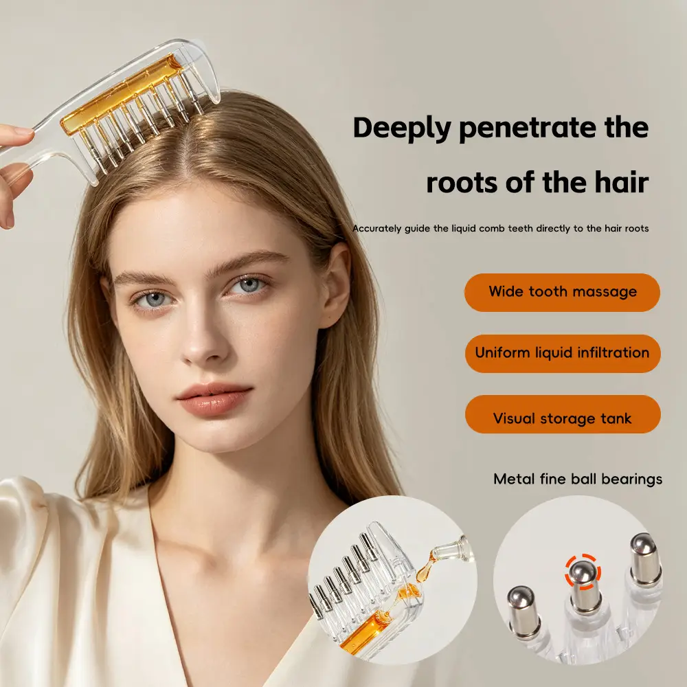 Essential Oil Applicator Massage Comb