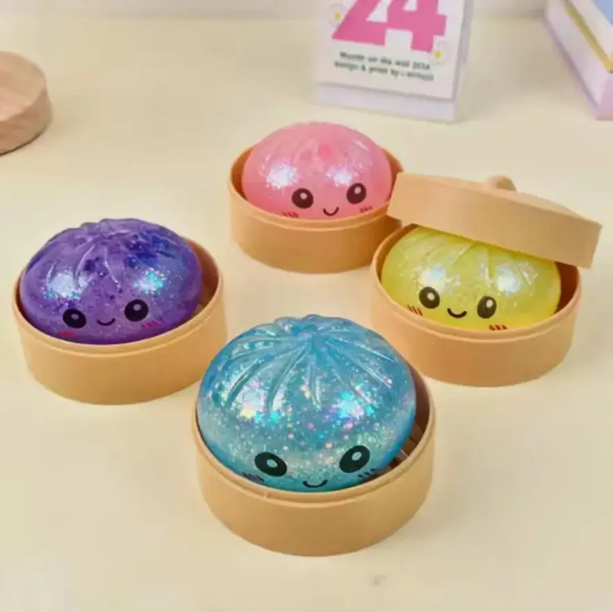 Dumpling Squishy Sensory Squeeze Toy