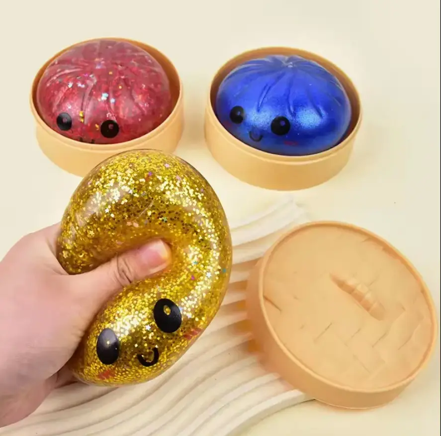Dumpling Squishy Sensory Squeeze Toy