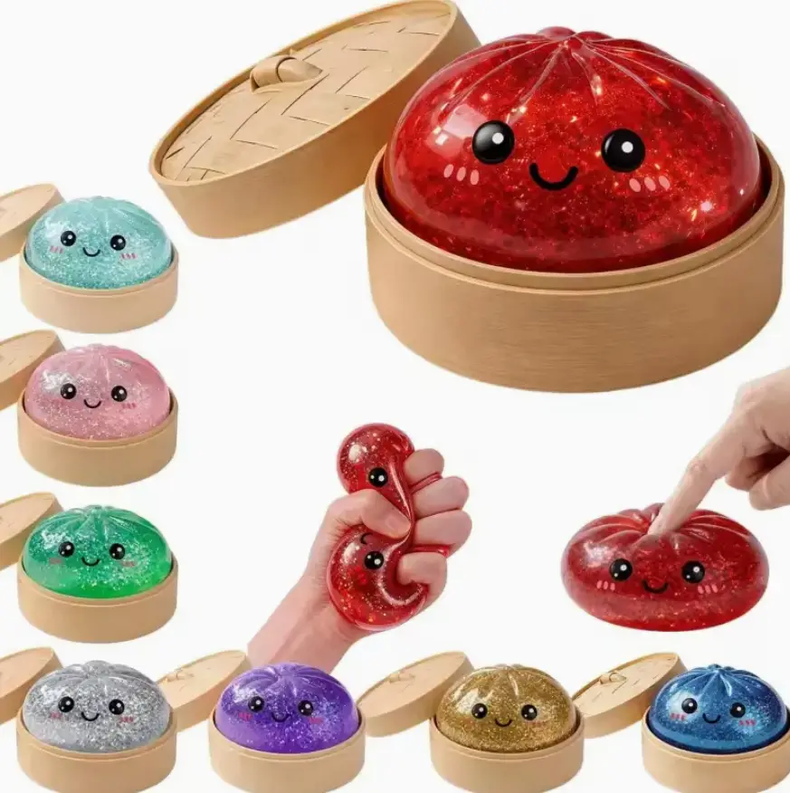 Dumpling Squishy Sensory Squeeze Toy