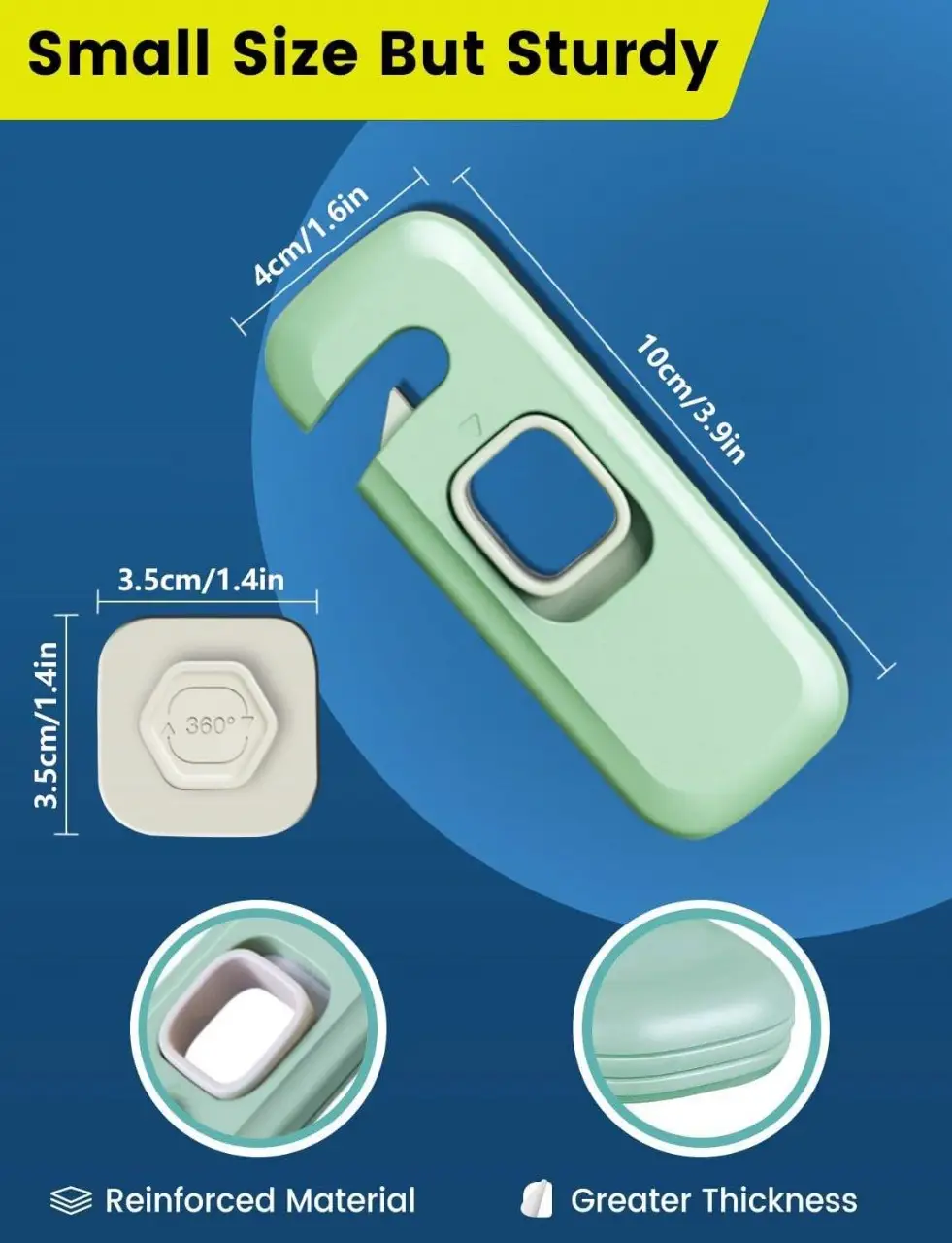 Baby Safety Lock for Refrigerator, Cabinets & Drawers