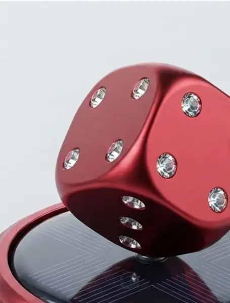 Crystal Dice Car Solar Fragrance Diffuse