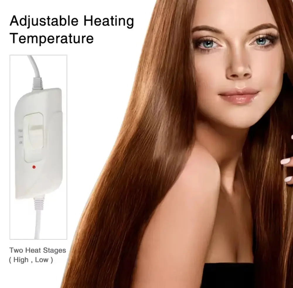 Electric Hair Steamer Cap – Thermal Heating Hair Spa Cap
