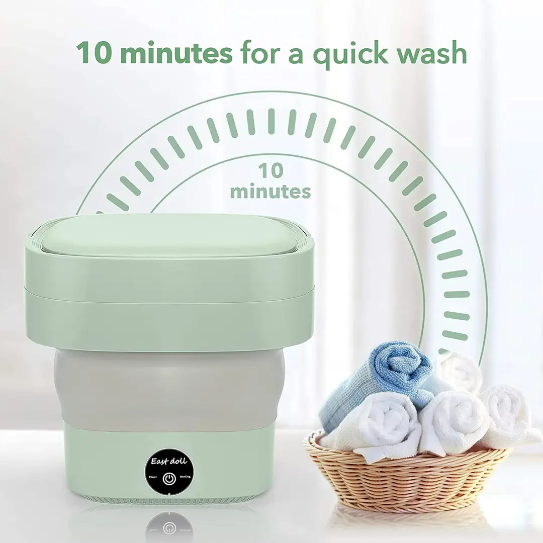 Mini Foldable Washing Machine Portable Laundry Washer