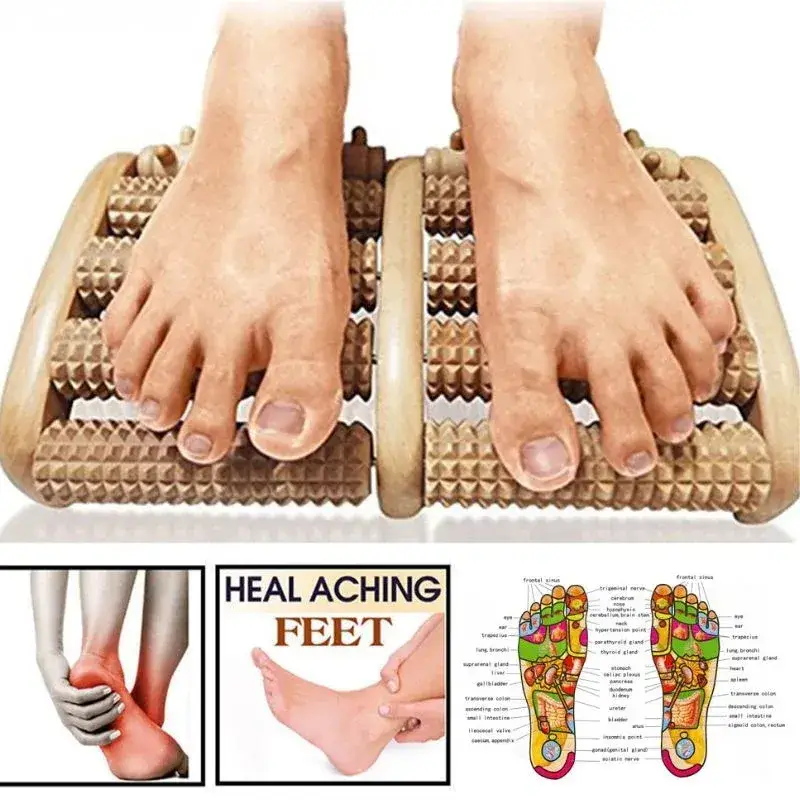 Manual Foot Massage Roller for Relaxation, Stress Relief