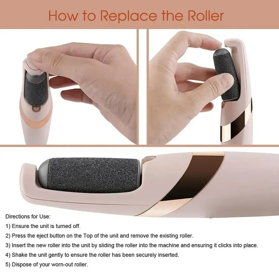 Rechargeable Electric Foot File Callus Remover