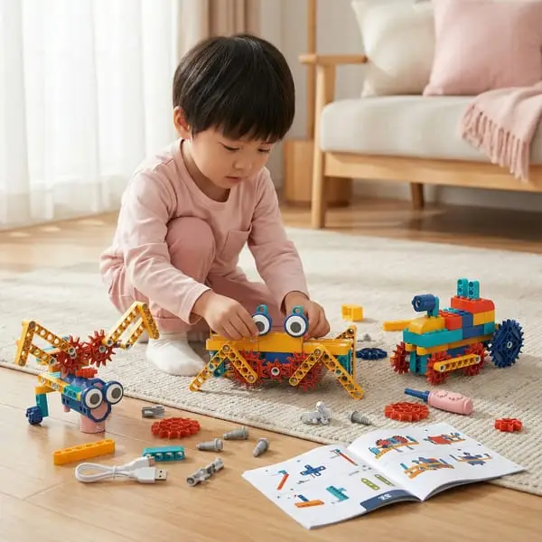 Technology Multi Gear Blocks Building Set