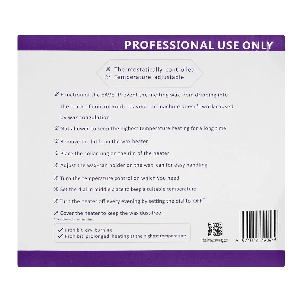 Painless Hair Removal Wax Heater 1