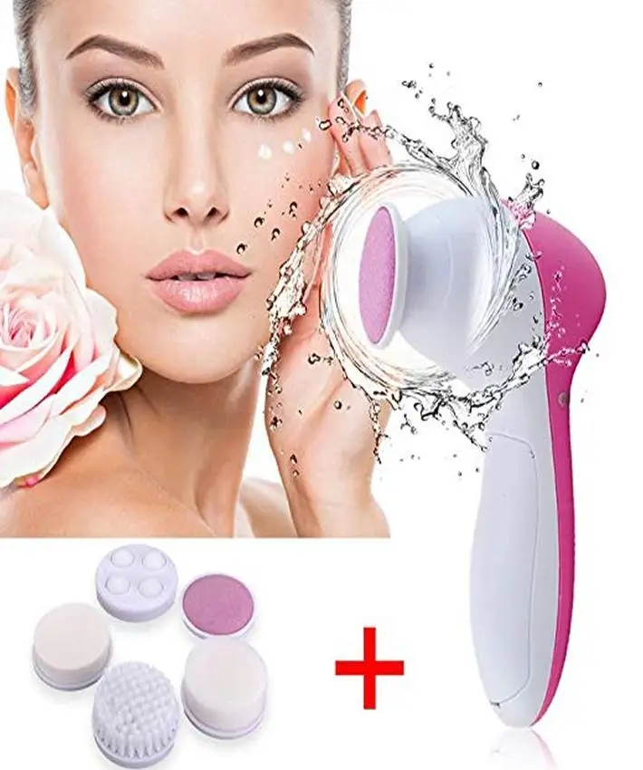 5 in 1 Facial Electric Cleanser & Massager, Multifunctional