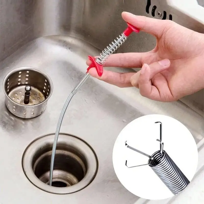 Stainless Steel Sink Drain Opener 90CM