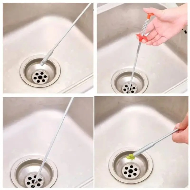 Stainless Steel Sink Drain Opener 90CM