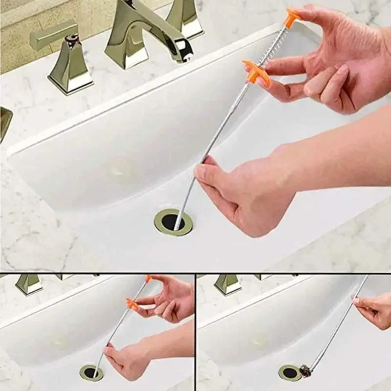 Stainless Steel Sink Drain Opener 90CM