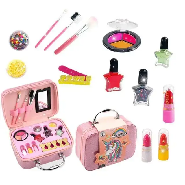 Kids 2 in 1 Beauty Bag Set – Cute Girls Makeup