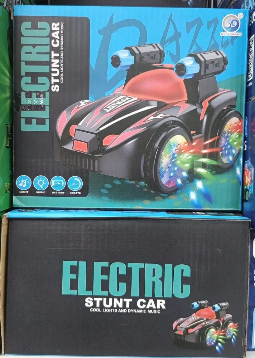 Battery Operated Electric Stunt Car Toy