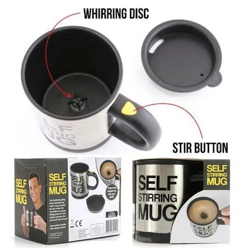 Automatic Self Stirring Mug Electric Magnetic Blender Mug